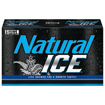 Natural Ice Beer Cans - 15-12 Fl. Oz. - Image 2