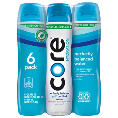 Core Hydration Perfectly Balanced Water In Bottles - 6-30.4 Fl. Oz. - Image 1