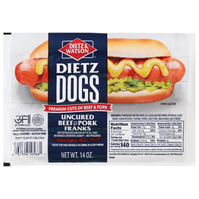 Dietz Watson Deli Franks Online Groceries Albertsons