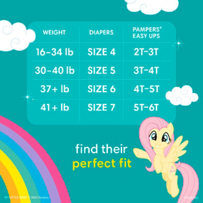 Pampers Easy Ups Size 2T To 3T Girls Training Underwear - 25 Count - Image 5