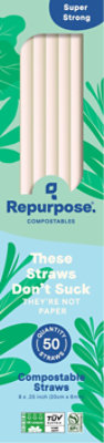 Repurpose Straw Strong + Flexible Box - 50 Count - Image 1