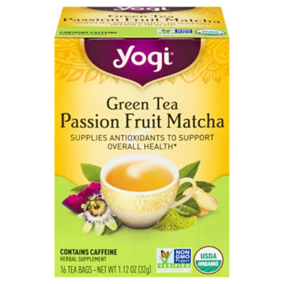 Yogi Teas Tea Green Psson Frut Matc - 16 Bag - Image 3