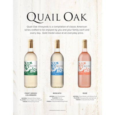 Quail oak wine hotsell