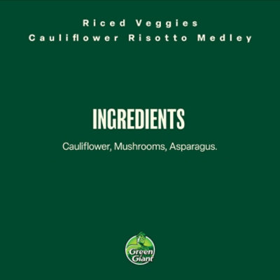 Green Giant Riced Veggies Cauliflower Risotto Medley - 10 Oz - Image 5