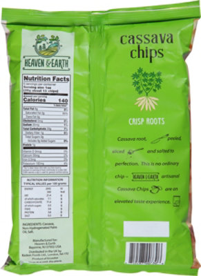 Heaven & Earth Cassava Chips - 5 Oz - Image 6