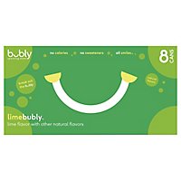 bubly Sparkling Water Lime Cans - 8-12 Fl. Oz. - Image 3
