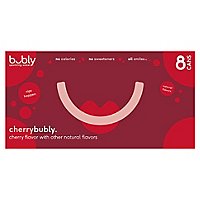 bubly Sparkling Water Cherry Cans - 8-12 Fl. Oz. - Image 1