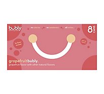 bubly Sparkling Water Grapefruit Cans - 8-12 Fl. Oz.