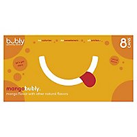 bubly Sparkling Water Mango Cans - 8-12 Fl. Oz. - Image 1