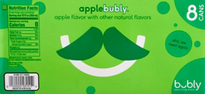 bubly Sparkling Water Apple Cans - 8-12 Fl. Oz. - Image 6
