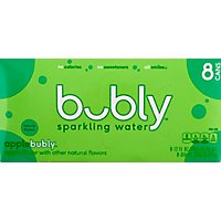 bubly Sparkling Water Apple Cans - 8-12 Fl. Oz. - Image 2