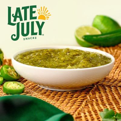 LATE JULY Snacks Mild Salsa Verde - 15.5 Oz - Image 5