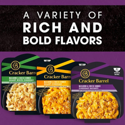 Cracker Barrel Cheddar Havarti Macaroni & Cheese Dinner - 3.8 Oz - Image 8