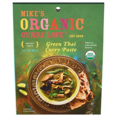 Curry Love Paste Grn Thai Curry Org - 2.8 Oz - Image 3