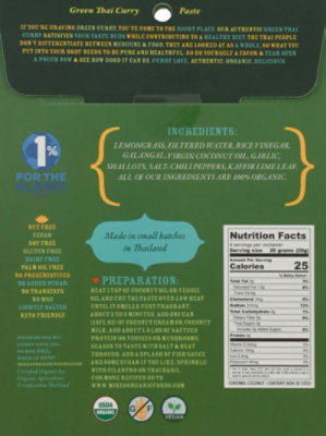 Curry Love Paste Grn Thai Curry Org - 2.8 Oz - Image 6