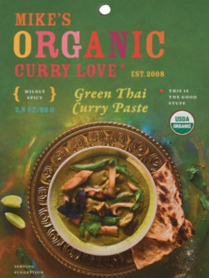 Curry Love Paste Grn Thai Curry Org - 2.8 Oz - Image 2