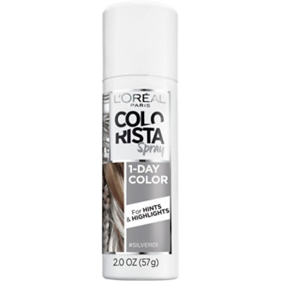 Colorista Spray 1 Day Color Silver 01 - 2 Oz