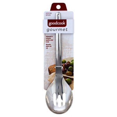 Good Cook-Slotted Serving Spoon - Each - Image 1