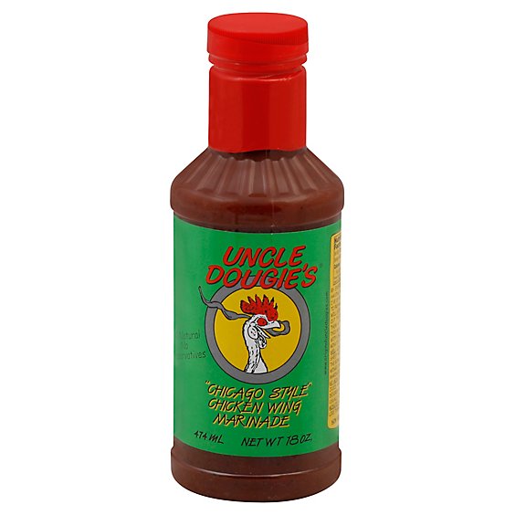 Uncle Dougie Marinade Chicken Wing - 18 Oz