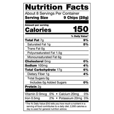 Organic Blue Corn Dipper Tortilla Chips Each Late July Tortilla Chips - 8 Oz - Image 4