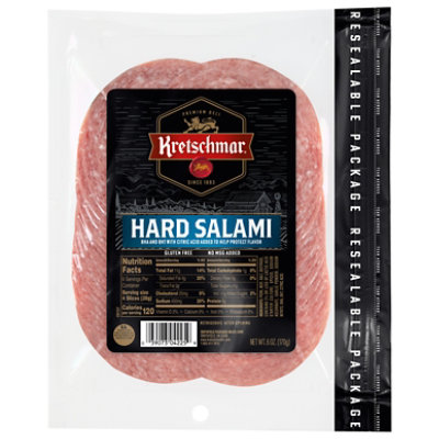 Kretschmar Premium Deli Pre-Sliced Hard Salami - 6 Oz - Image 3