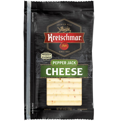Kretschmar Premium Deli Pre Sliced Pepper Jack Cheese - 8 Oz - Image 2