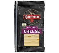 Kretschmar Premium Deli Pre Sliced Baby Swiss Cheese - 8 Oz