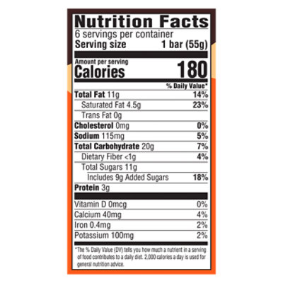 REESE'S Milk Chocolatey Coating & Cake Crumbs Peanut Butter Frozen Dairy Dessert Bar - 6 Count - Image 4