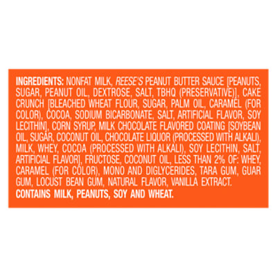 REESE'S Milk Chocolatey Coating & Cake Crumbs Peanut Butter Frozen Dairy Dessert Bar - 6 Count - Image 5