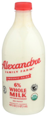 Alexandre Organic Whole Milk 6% - 48Oz - Image 4