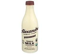 Alexandre Organic Whole Vanilla Milk 4.5% - 28Oz