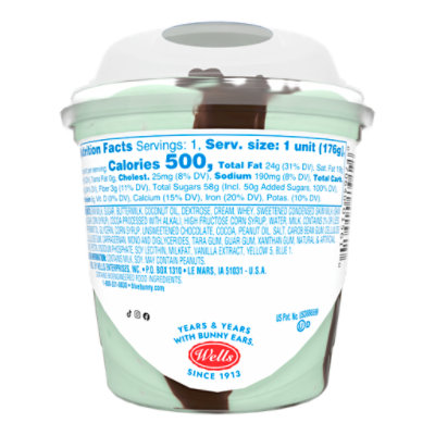Blue Bunny Load'd Sundaes Mint Chocolate Chunk - 8.5 Oz - Image 2