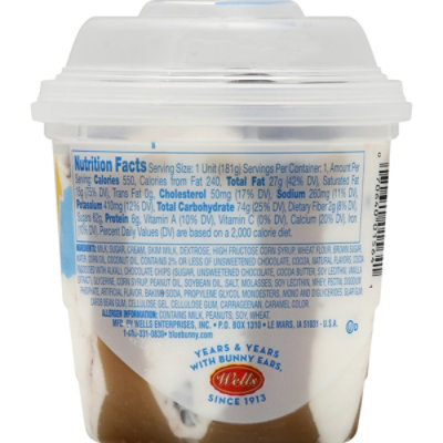 Blue Bunny Loadd Sundae Cookie Dough - 8.5 Fl. Oz. - Image 3