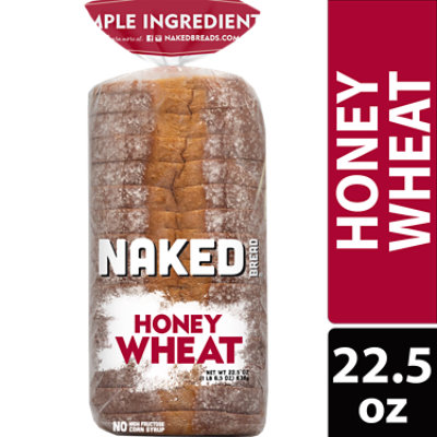 Naked Bread Honey Wheat Whole Grain - 24 Oz