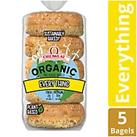 Oroweat Organic Everything Bagels - 13 Oz - Image 1
