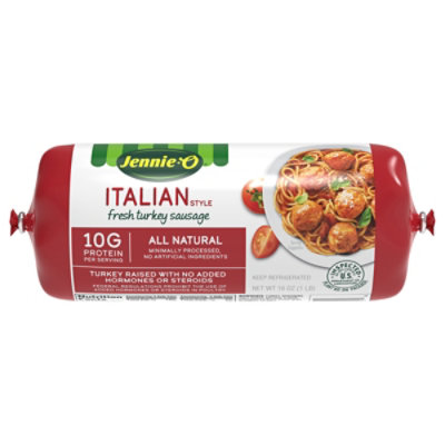 Jennie-O Turkey Sausage Italian Style Chub Fresh - 16 Oz - Image 2