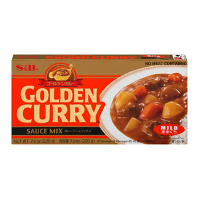 S&B Mild Mix Golden Curry Sauce - 7.8 Oz - safeway
