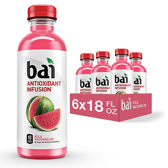 Bai Antioxidant Kula Watermelon - 6-18 Fl. Oz.