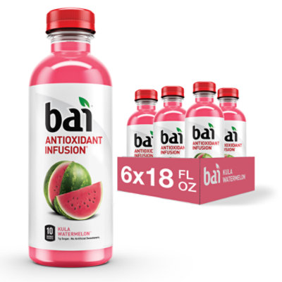 Bai Antioxidant Infusion Kula Watermelon Flavored Water Bottle - 6-18 Fl. Oz. - Image 1