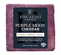 Fiscalini Purple Moon Cheddar Ew - 6 Oz