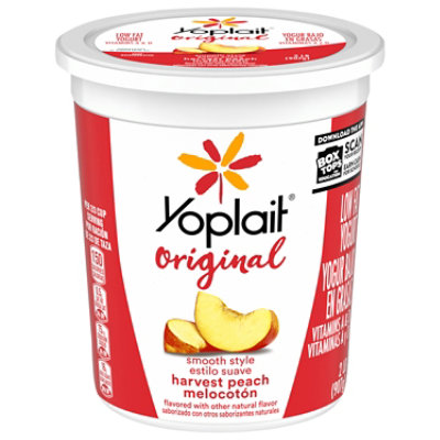 Yoplait Original Lf Harvest Peach Yogurt - 32 Oz