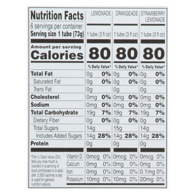 Open Nature Citrus Pop Ups - 6 - 3 Fl. Oz. - Image 3