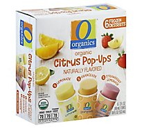 O Organics Pop Ups Citrus - 6-3 Fl. Oz.
