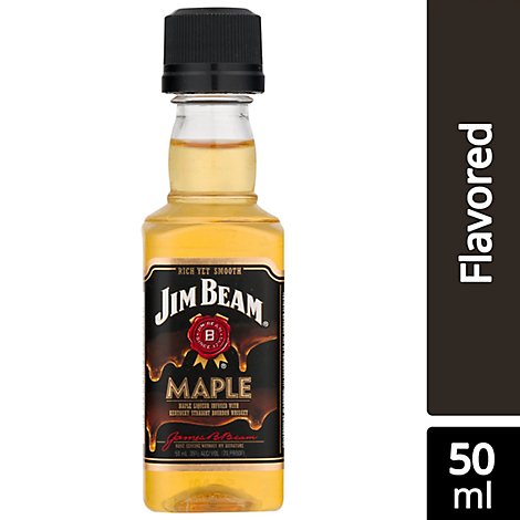 Jim Beam Bourbon Maple - 50 Ml