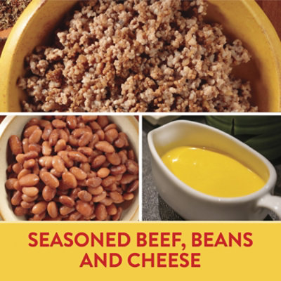 El Monterey Beef Bean & Cheese Chimichangas Family Size 8 Count - 30.4 Oz - Image 3