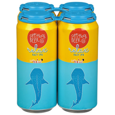 Offshoot Beer Co Relax Its Just A Hazy Ipa In Cans - 4-16 Fl. Oz.