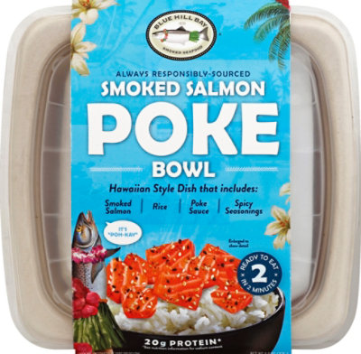 Blue Hill Bay Smoked Salmon Poke Bowl - 8.8 Oz - Image 2