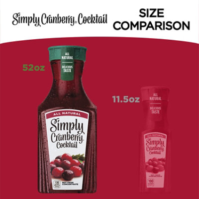 Simply Cranberry Cocktail All Natural - 52 Fl. Oz. - Image 3