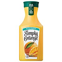 Simply Orange Juice With Mango Pulp Free - 52 Fl. Oz. - Image 2