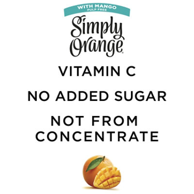 Simply Orange Juice With Mango Pulp Free - 52 Fl. Oz. - Image 4